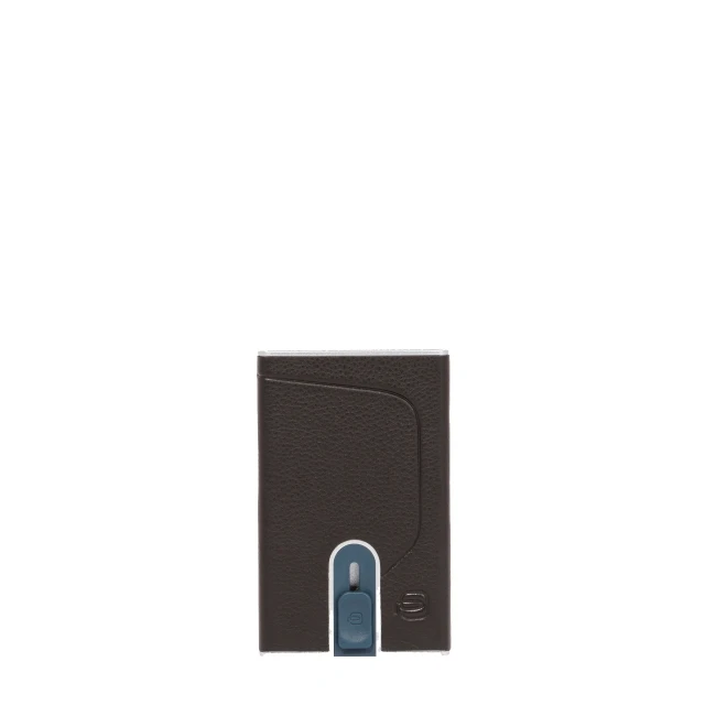 PORTA CARTE DI CREDITO CON SLIDING SYSTEM E PROTEZIONE RFID