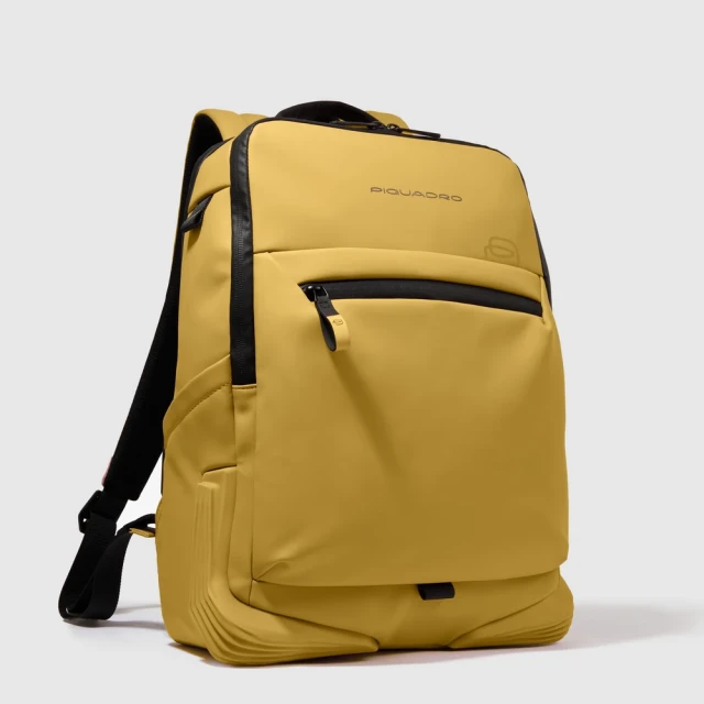 ZAINO PORTA PC 14'' IN TESSUTO GOMMATO cm 32x40x16